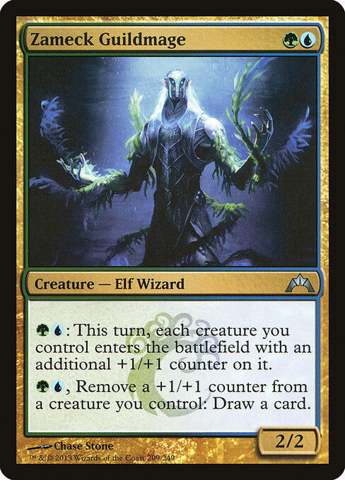 MTG Zameck Guildmage GTC 209 Regular Foil