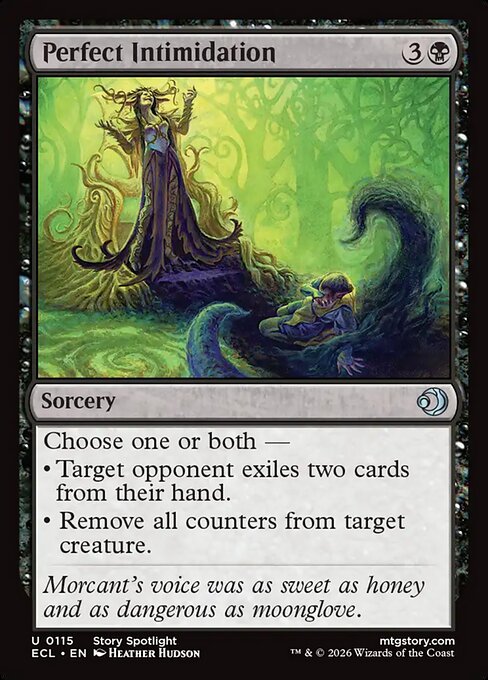 MTG Perfect Intimidation ECL 115 Regular Foil