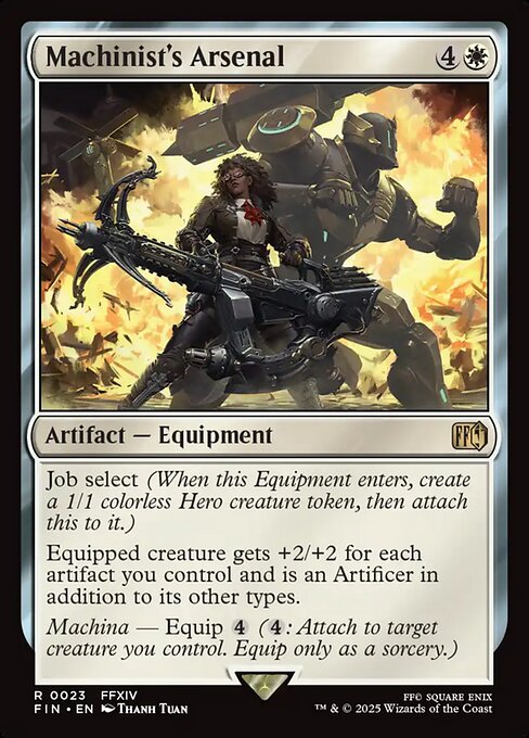MTG Machinist's Arsenal FIN 023 Regular Nonfoil