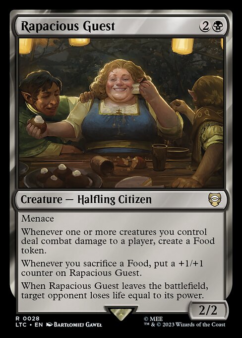MTG Rapacious Guest LTC 028 Regular Nonfoil