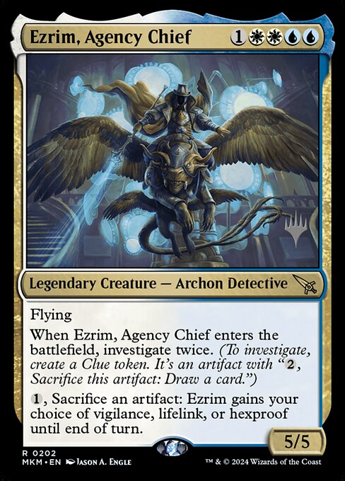 MTG Ezrim, Agency Chief PMKM 202p Promo Pack Nonfoil