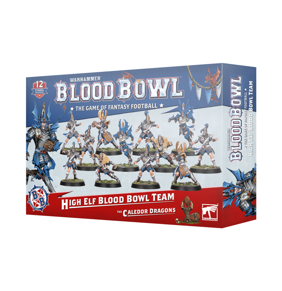 Blood Bowl: High Elf Team (The Caledor Dragons)