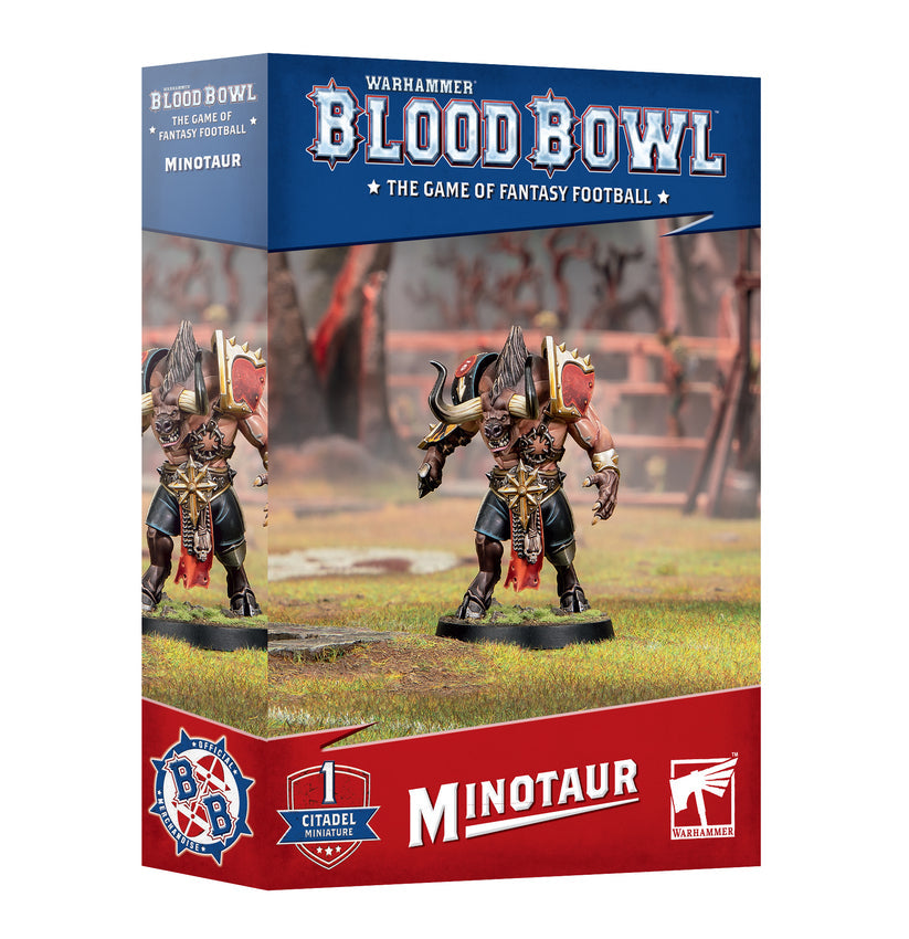 Blood Bowl: Minotaur box art