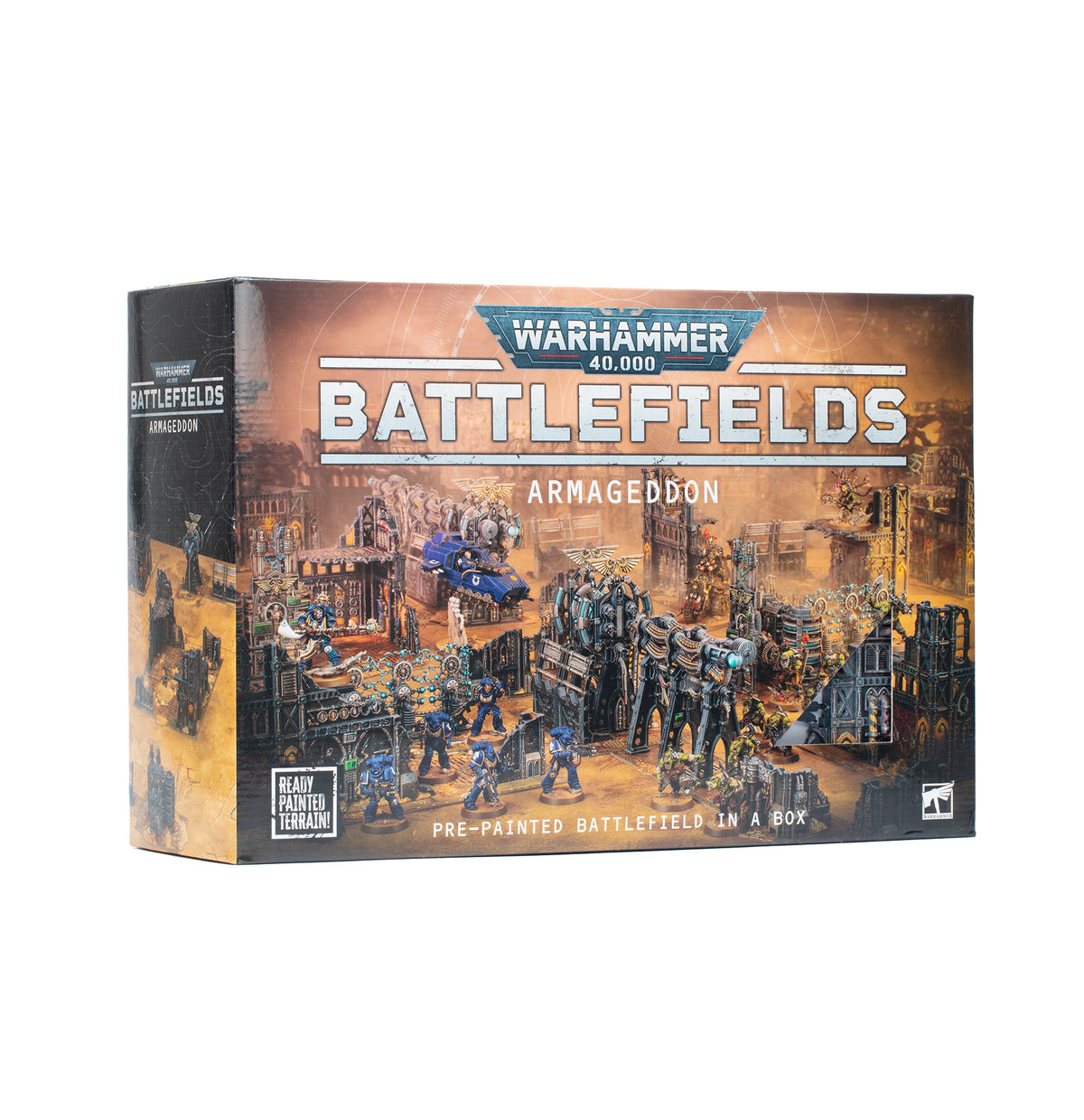 Warhammer 40,000 Battlefields Armageddon ready-painted terrain set