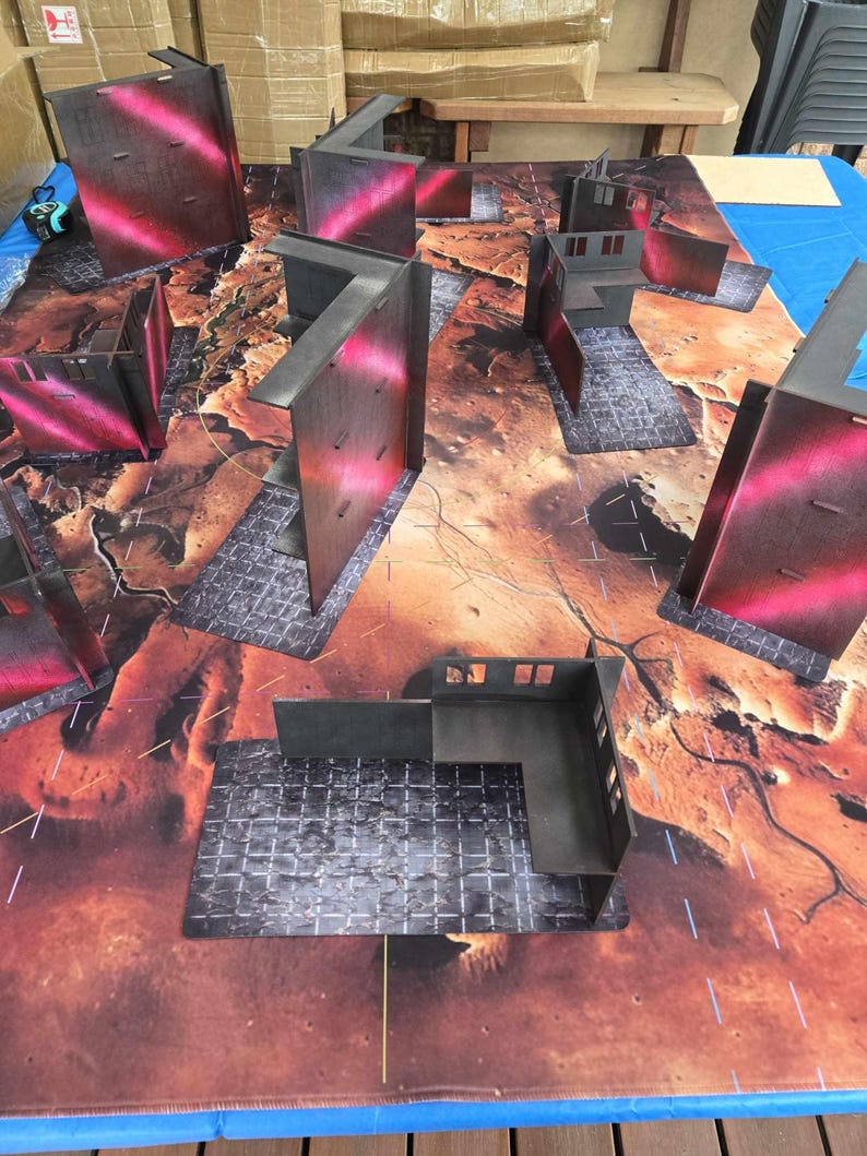 WTC Style MDF Terrain Warhammer 40k