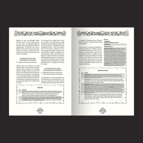 Forbidden Lands RPG - Book of Beasts - Physical + Digital