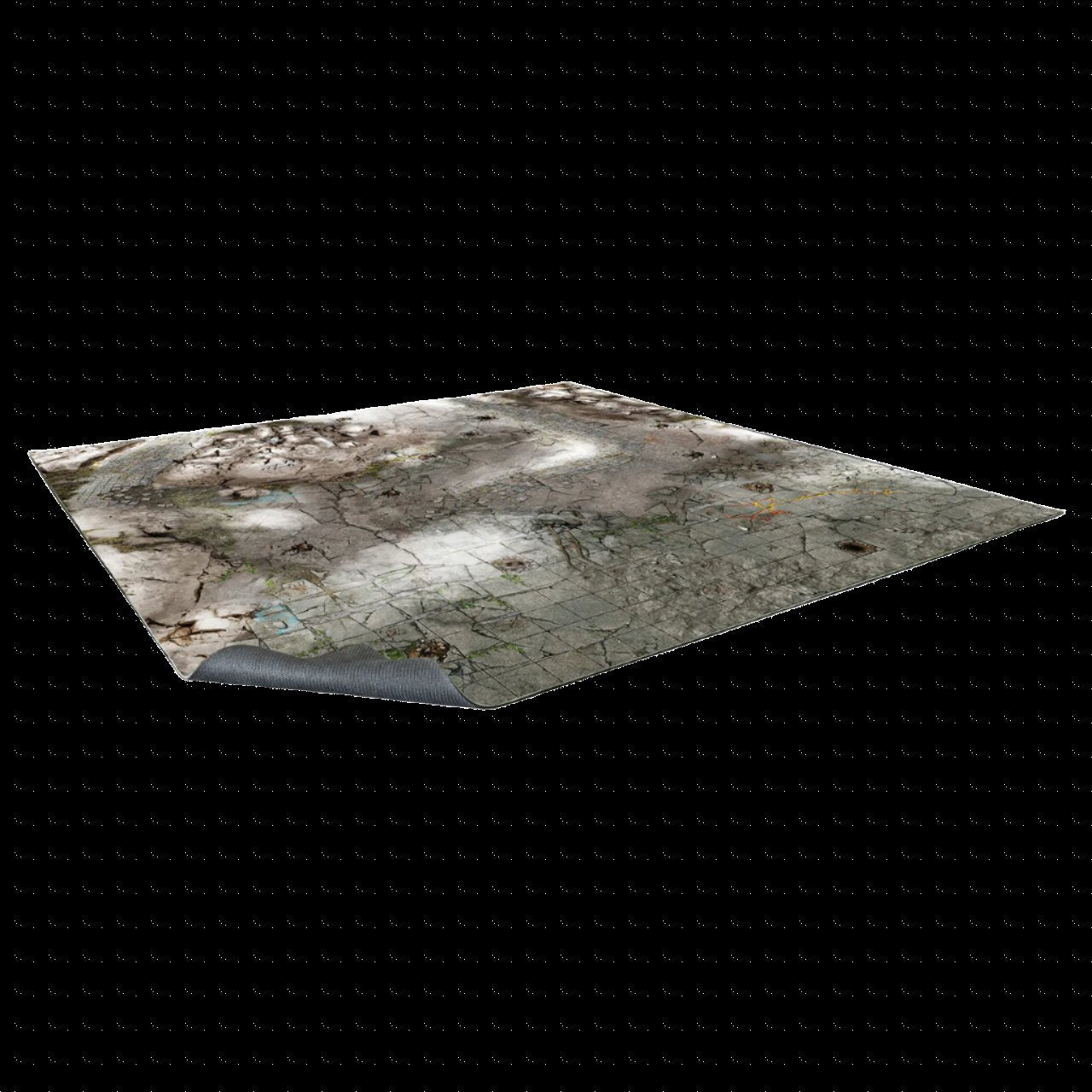 Frosty Crags Gaming Mat 2x2 - Grid
