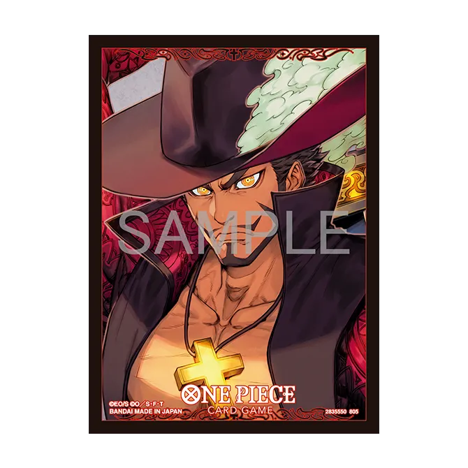 One Piece Card Game Official Card Sleeve Set 13 - Dracule Mihawk