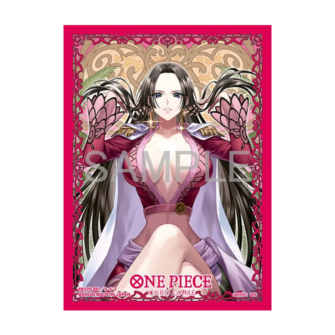 One Piece Card Game Official Card Sleeve Set 13 - Boa Hancock