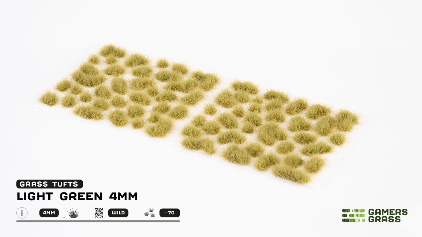 Gamers Grass Light Green 4mm Wild