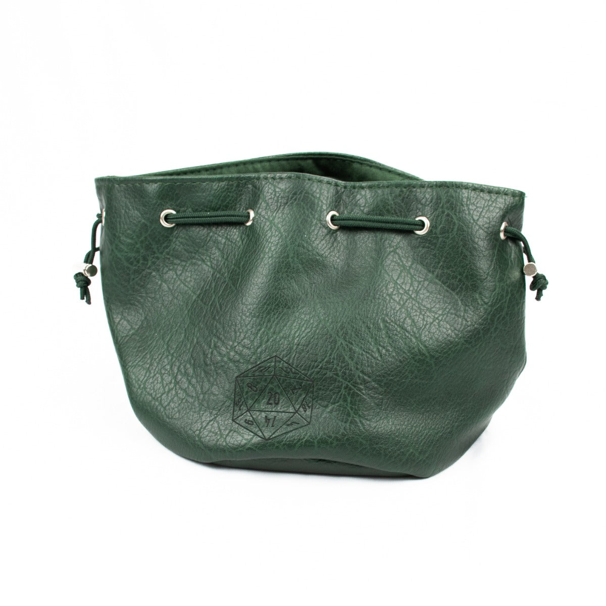 Multipocket Dice Bag Leather - Green