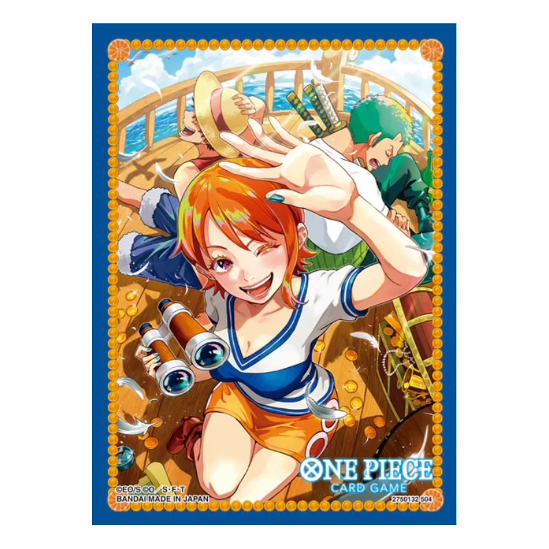 One Piece Card Game Official Card Sleeve 8 C: Nami