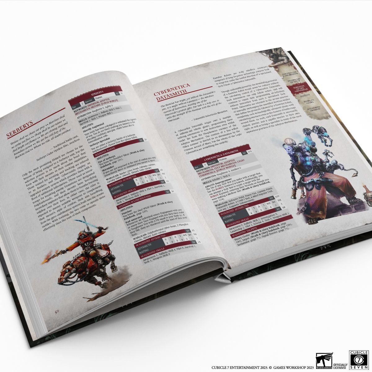 Warhammer 40k RPG Wrath & Glory Redacted Records 2