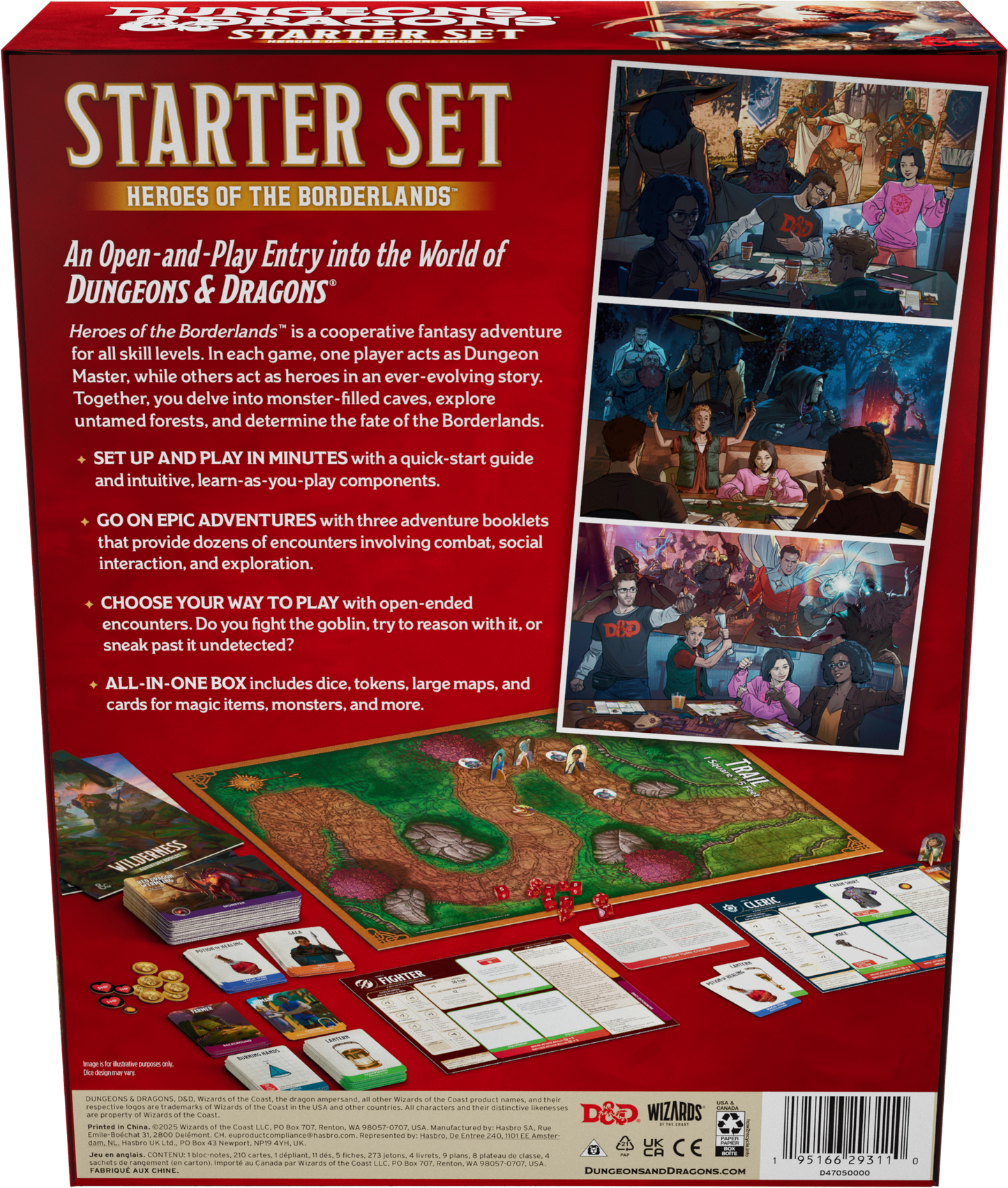D&D Starter Set: Heroes of the Borderlands - expected September release