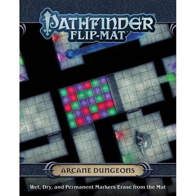 Pathfinder Accessories FlipMat Classics Arcane Dungeon