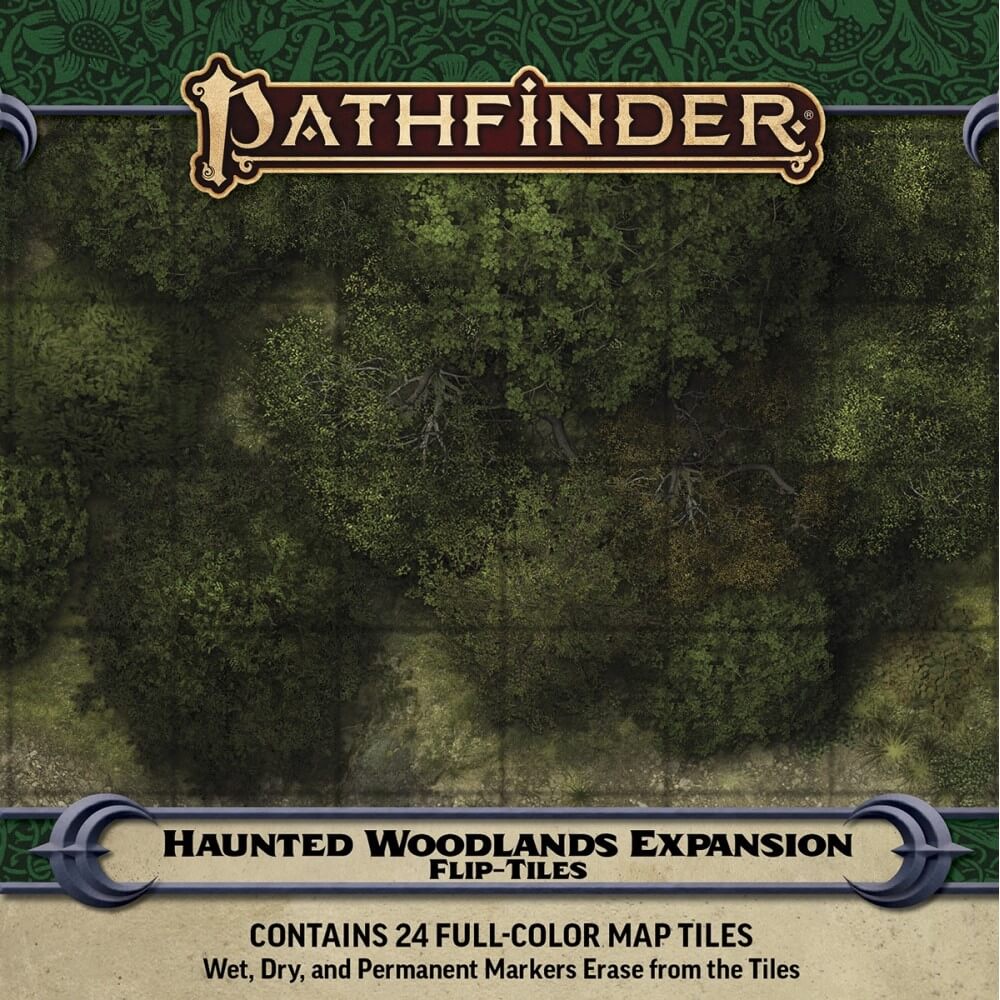 Pathfinder Accessories: Flip Tiles Haunted Woodlands Expansion