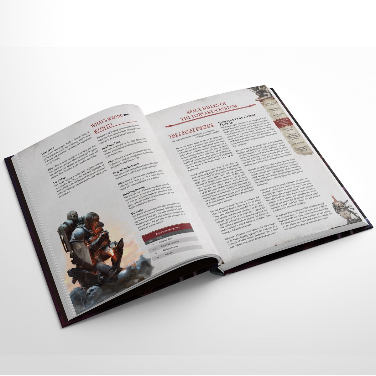 Warhammer 40k RPG Wrath & Glory Redacted Record