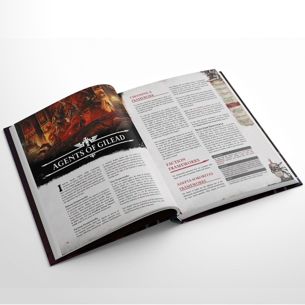 Warhammer 40k RPG Wrath & Glory Redacted Record