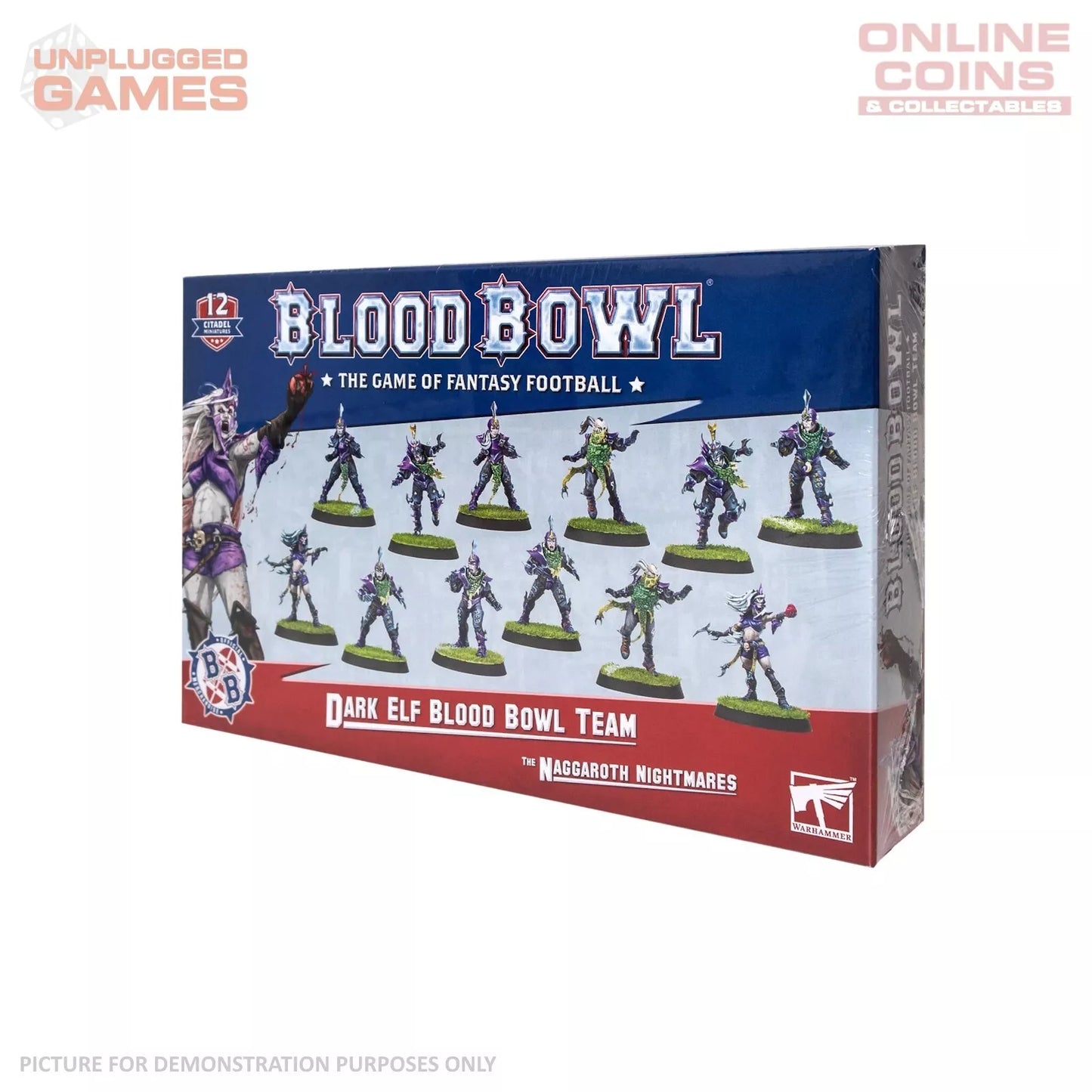 200-54 Blood Bowl: Dark Elf Team