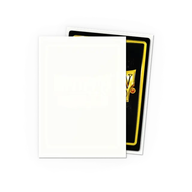 Dragon Shield: Sleeves – Matte – White 100