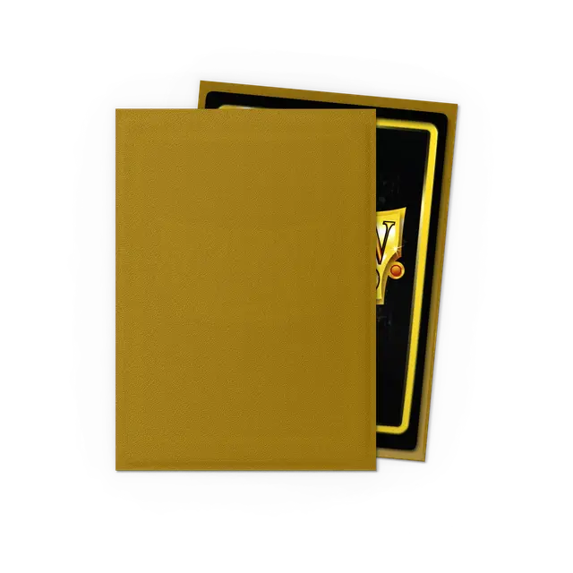 Dragon Shield: Sleeves – Matte – Gold 100