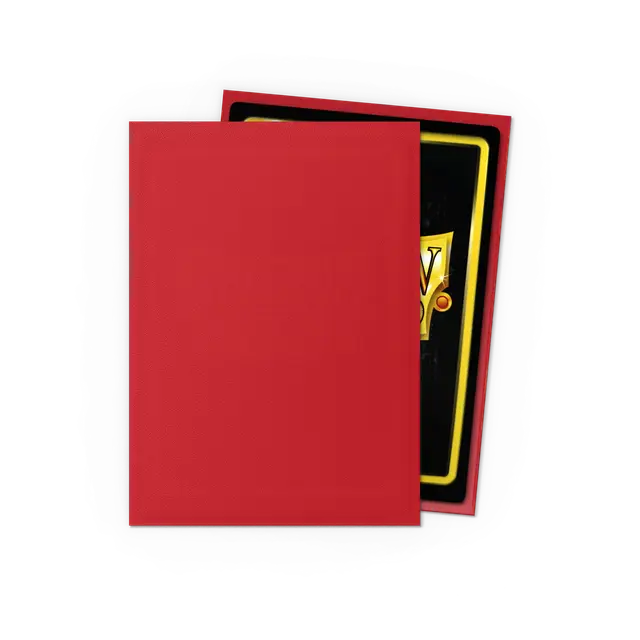 Dragon Shield: Sleeves – Matte – Crimson 100