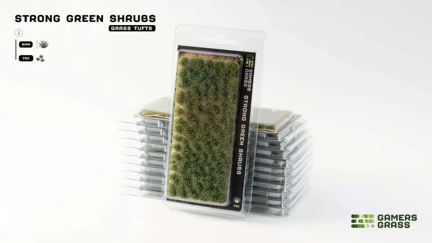 Strong Green Shrubs