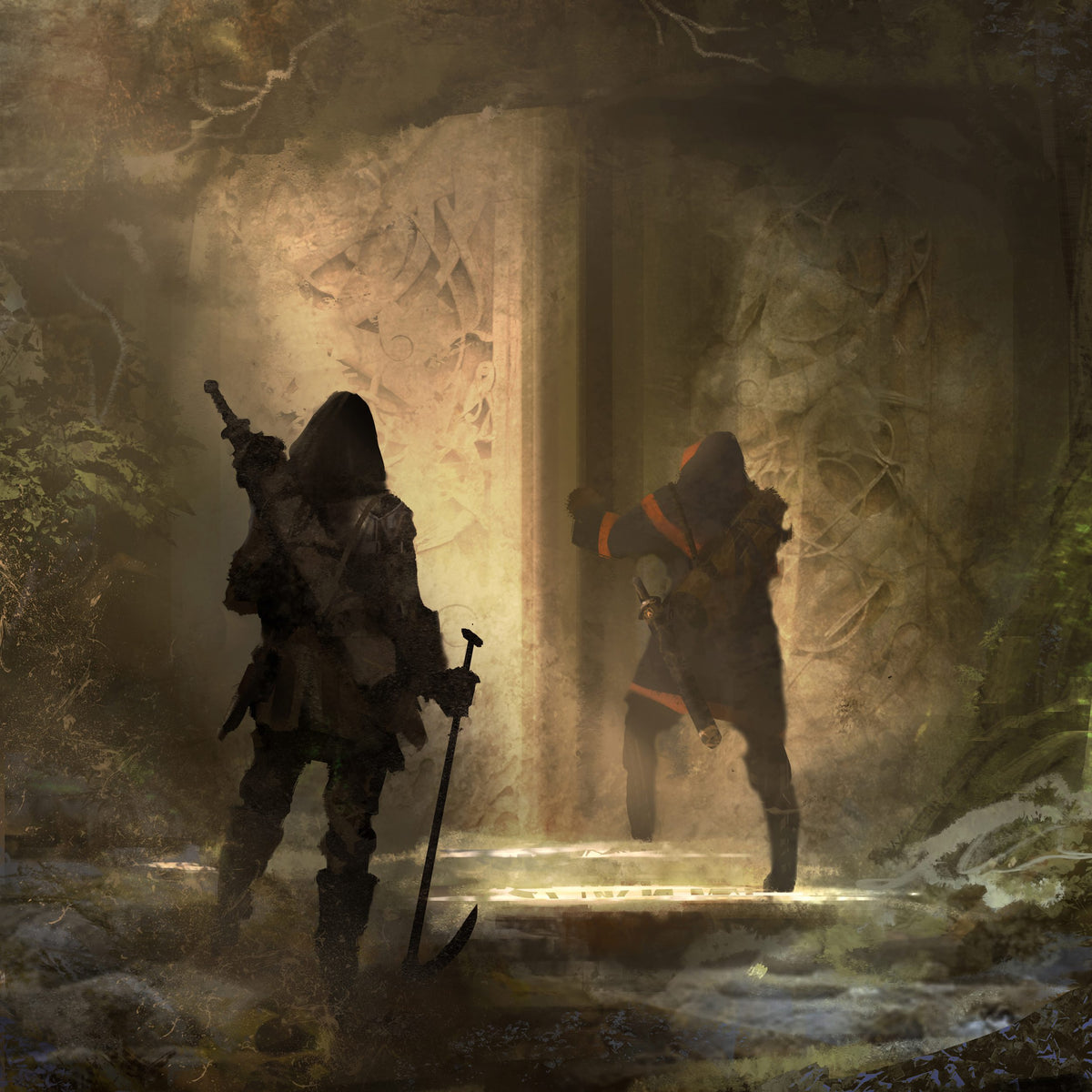 Symbaroum RPG, Revised Core Rulebook interior artwork view 6