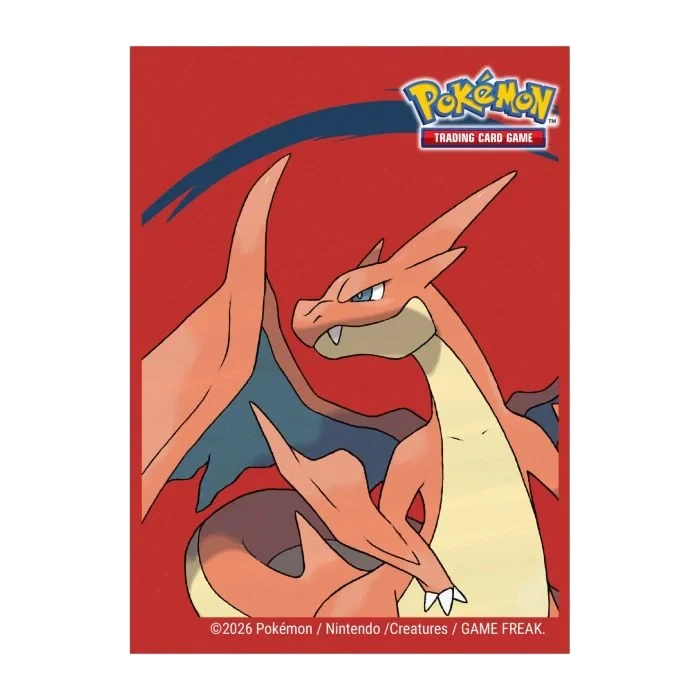 Pokémon TCG Mega Charizard X card sleeves