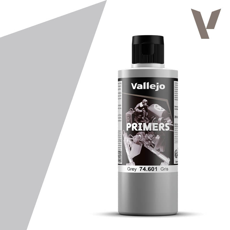 Vallejo Surface Primer Grey 200 ml bottle