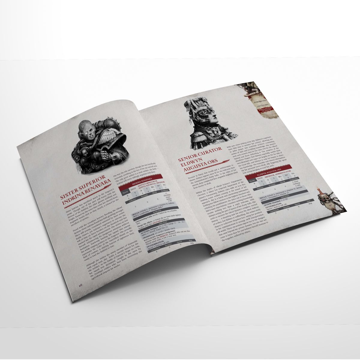 Warhammer 40k RPG Wrath & Glory GM screen