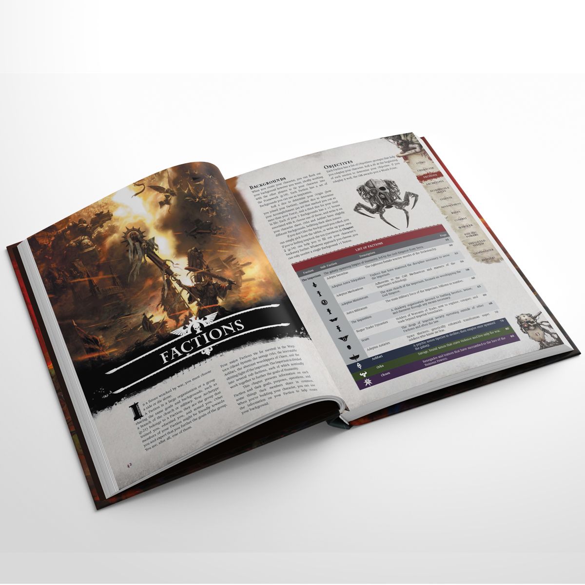 Warhammer 40k RPG Wrath & Glory Core Rulebook