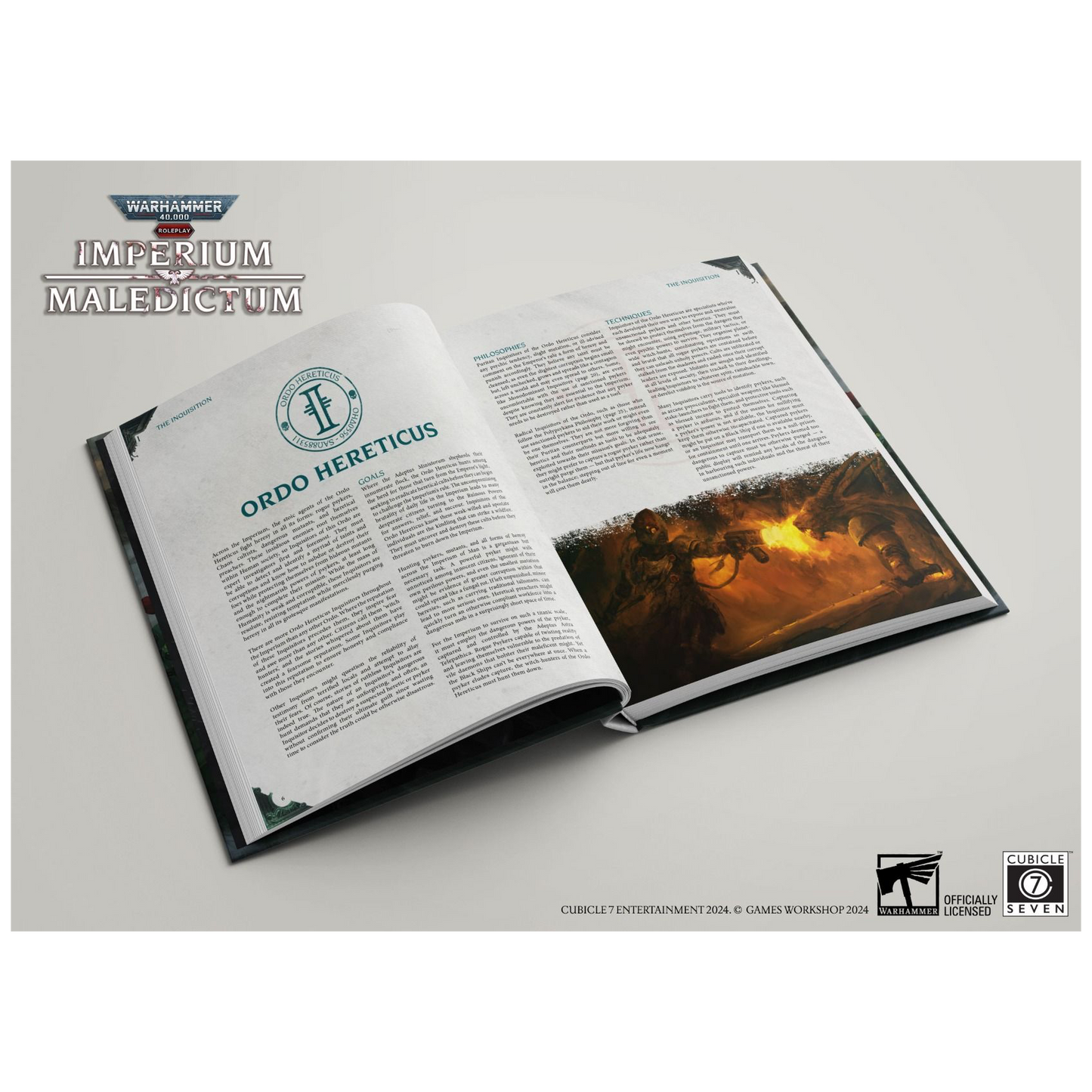 Warhammer 40,000 Roleplay: Imperium Maledictum Inquisition GM's Guide