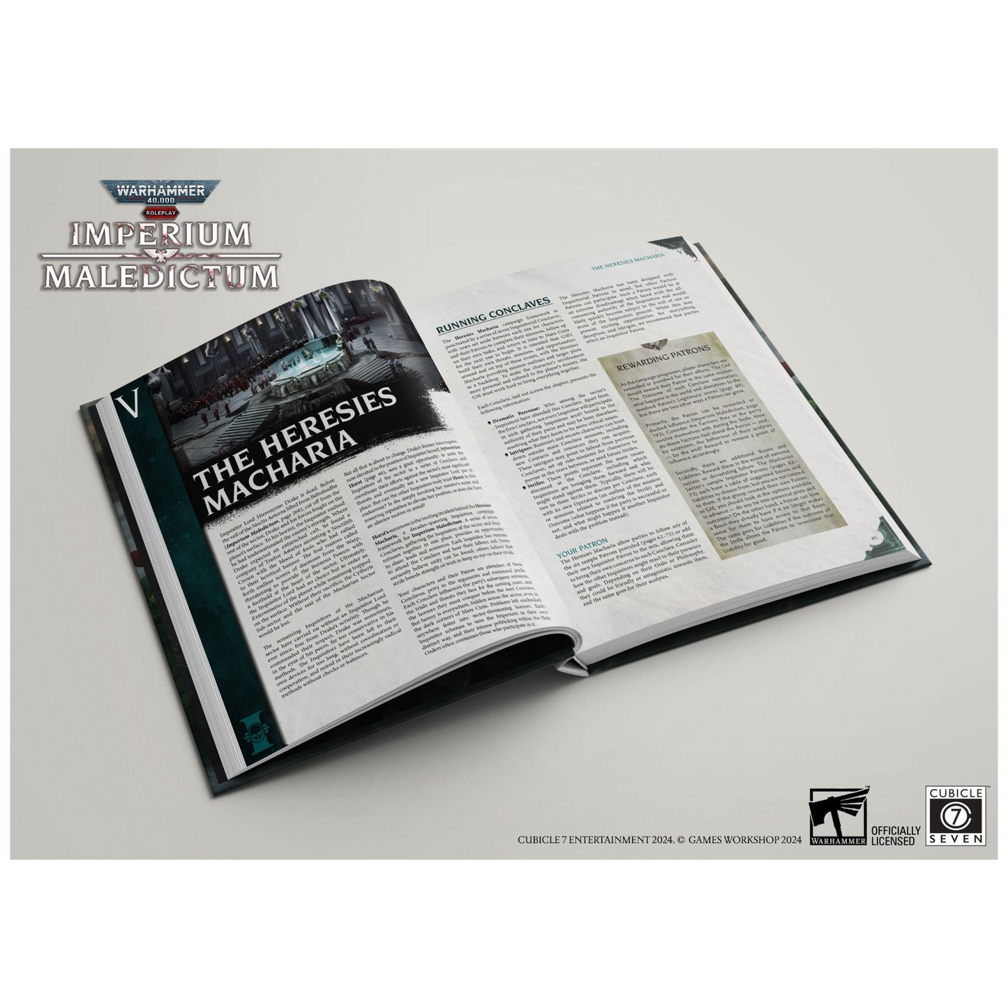 Warhammer 40,000 Roleplay: Imperium Maledictum Inquisition GM's Guide