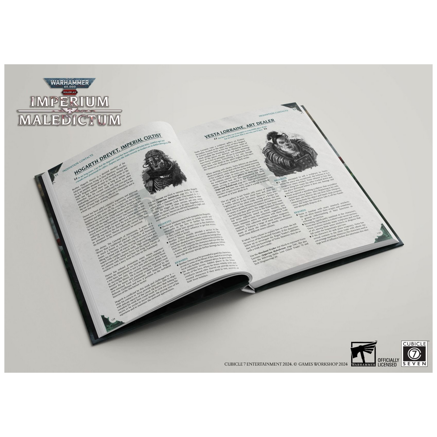 Warhammer 40,000 Roleplay: Imperium Maledictum Inquisition GM's Guide