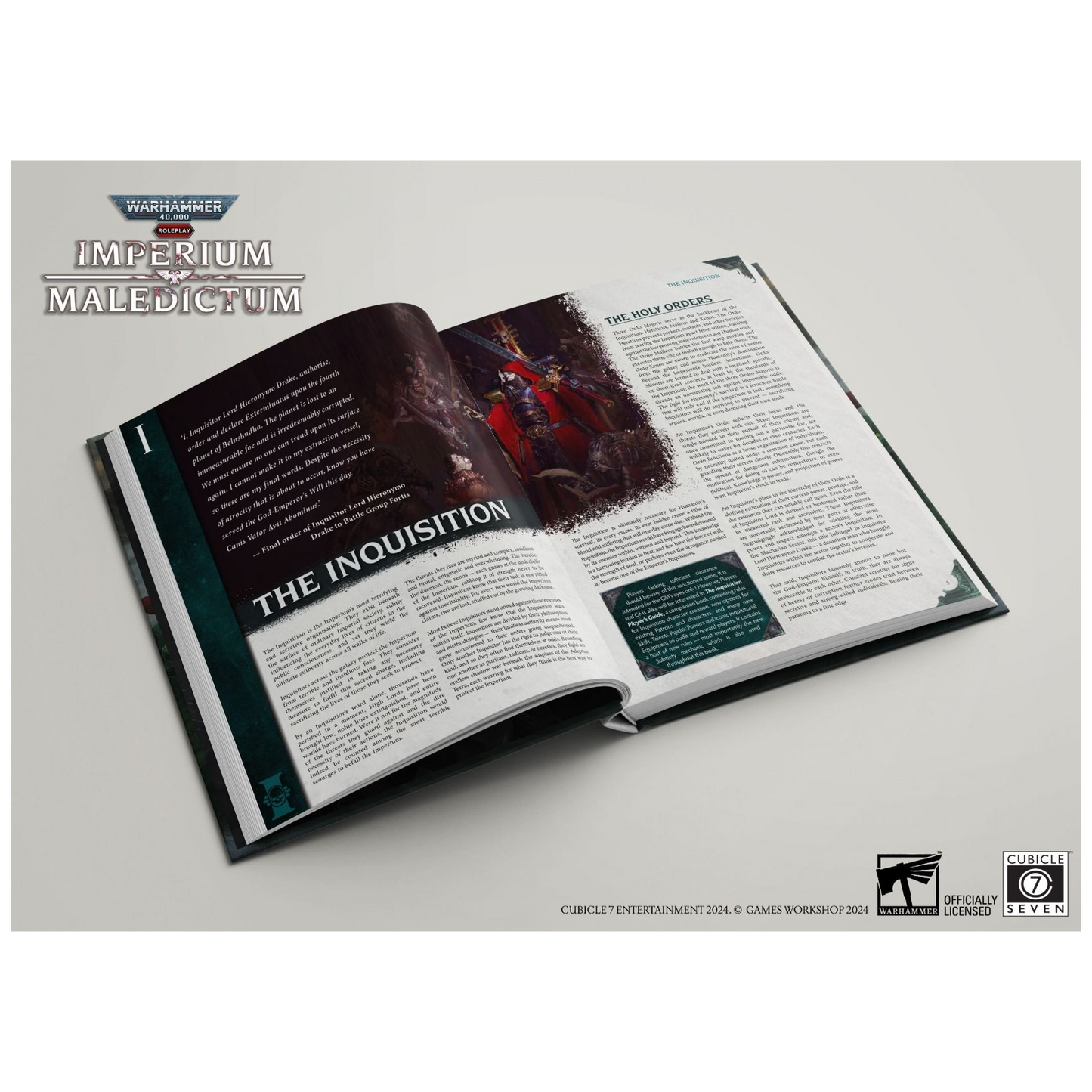 Warhammer 40,000 Roleplay: Imperium Maledictum Inquisition GM's Guide