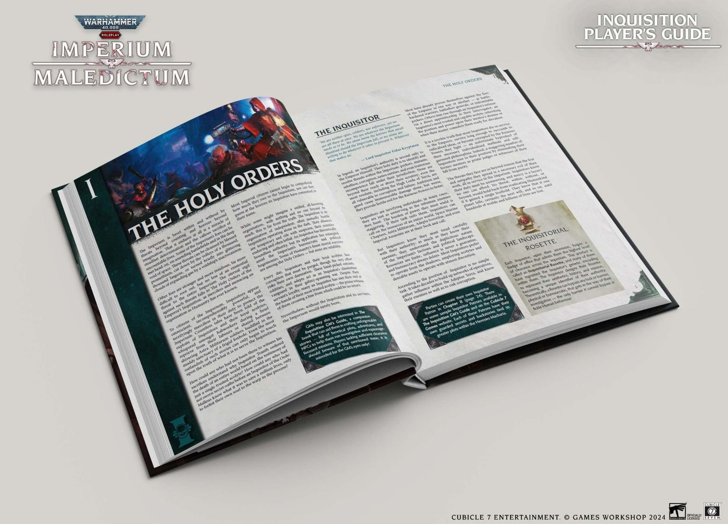 Warhammer 40,000 Roleplay: Imperium Maledictum Inquisition Player's Guide