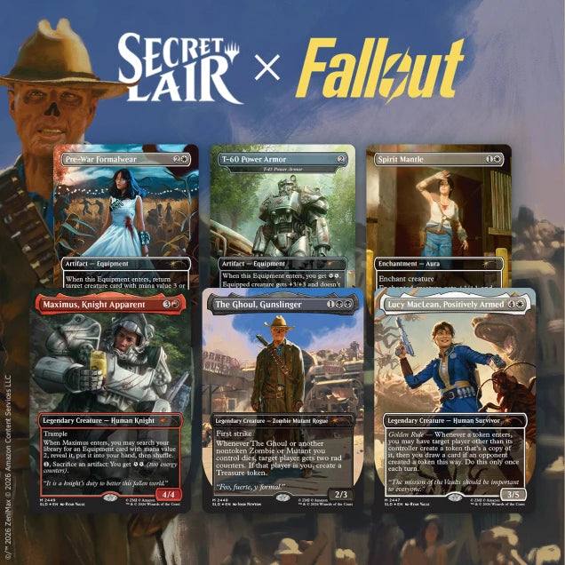 Magic Secret Lair x Fallout - Beyond Vault 33 (Non-Foil) - PREORDER