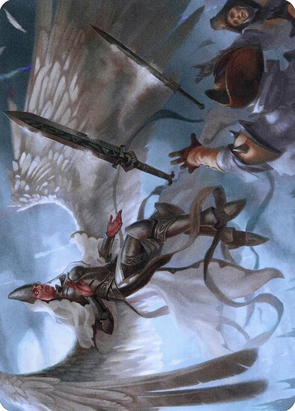 MTG Angelic Quartermaster AVOW 005 Art Card Nonfoil front
