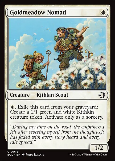 MTG Goldmeadow Nomad ECL 018 Regular Foil