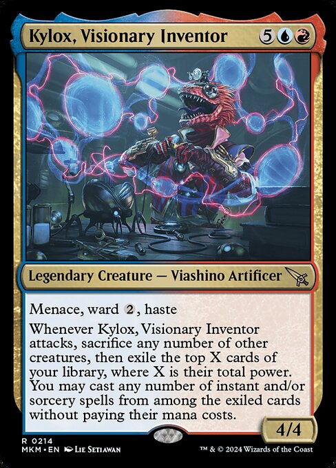MTG Kylox, Visionary Inventor MKM 214 Regular Foil
