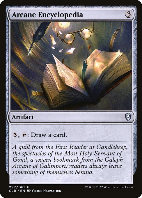 MTG Arcane Encyclopedia CLB 297 Regular Nonfoil