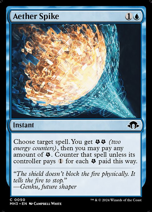 MTG Aether Spike MH3 050 Regular Foil