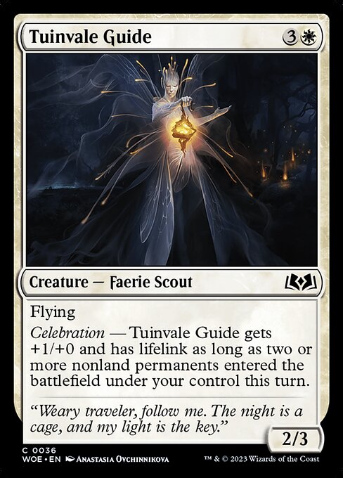 MTG Tuinvale Guide WOE 036 Regular Foil