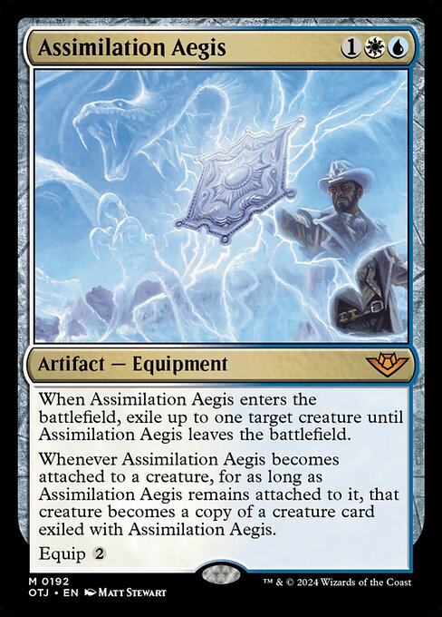 MTG Assimilation Aegis OTJ 192 Regular Nonfoil