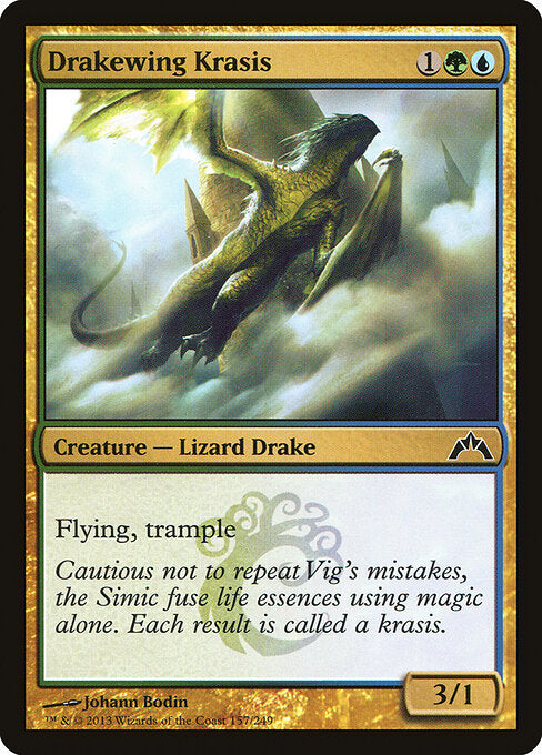 MTG Drakewing Krasis GTC 157 Regular Foil