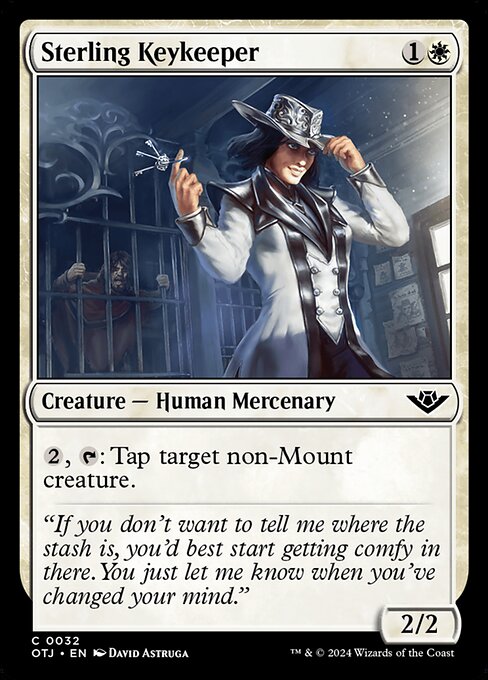MTG Sterling Keykeeper OTJ 032 Regular Foil