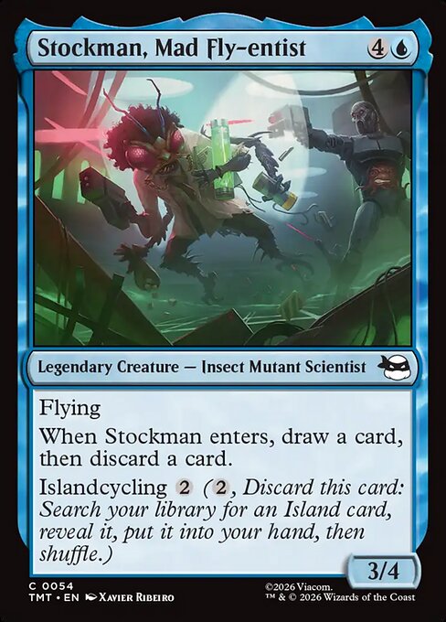 MTG Stockman, Mad Fly-entist TMT 054 Regular Foil