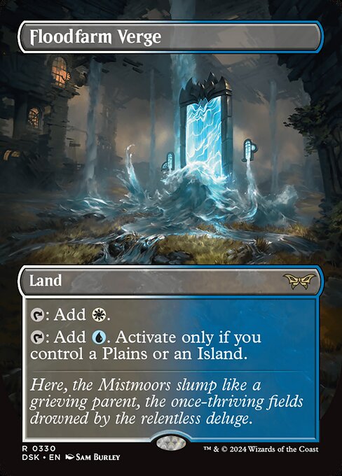MTG Floodfarm Verge DSK 330 Borderless Nonfoil
