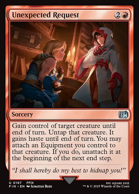 MTG Unexpected Request FIN 167 Regular Nonfoil